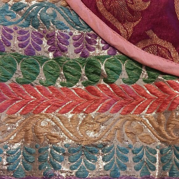 Passion Colorful Metallic Sleeveless Dress Festival. Metallic. - Picture 11 of 11